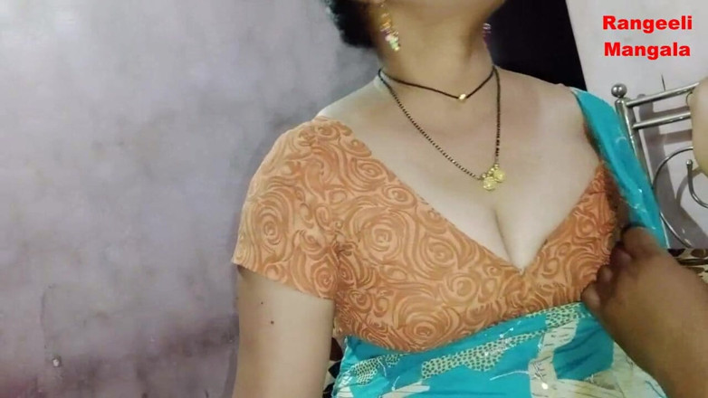 Rangeeli_Mangala: Une bhabhi baise et suce avec son mari