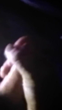 Wanking in Car