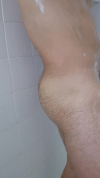 Having Fun Touching Myself in the Bathroom