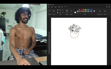NANDgasm: Testowanie niektórych zmian z oświetleniem podczas udostępniania ekranu komputera.