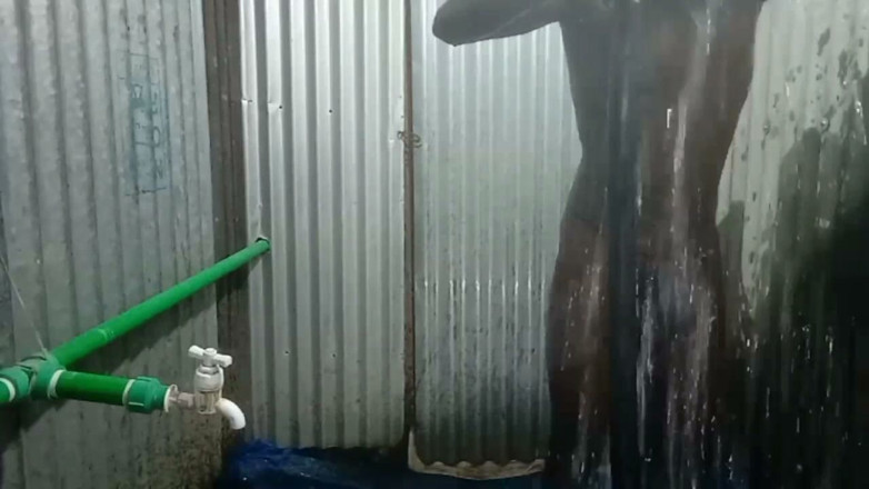 Gay sex video 1: Nudy Shower and Masturbate