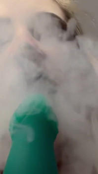 Clown Girl Gives You a Sloppy Vaping Blow Job