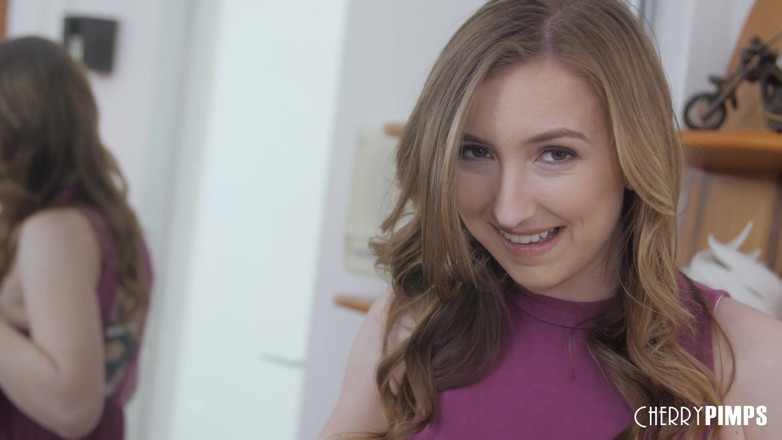 CherryPimps: Zierliche blondine bekommt nach dem hardcore mit ihrem typen eine...
