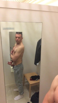 Caught Wanking in Fitting Room