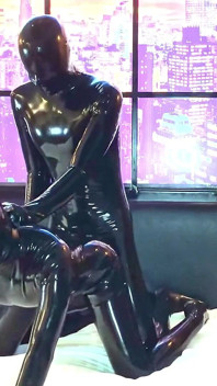 Video lengkap baruku di rubberdoll - alex latex