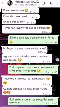 Hot Chat with My Teacher to Pass Her Course - Nati Sweet - Natasha Caseros