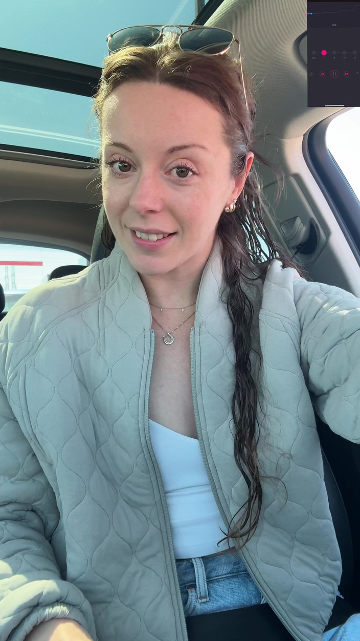 Nadia Foxx: Tim Hortons Drive Thru Orgazm!