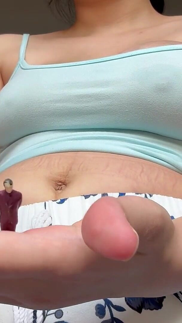 AmayaMori: A Giantess Plays with Her Tiny Stepbrother: She Humiliates the...