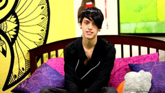 Lollipop Twinks: Emo Cutie Jae Landen es una verdadera novia!