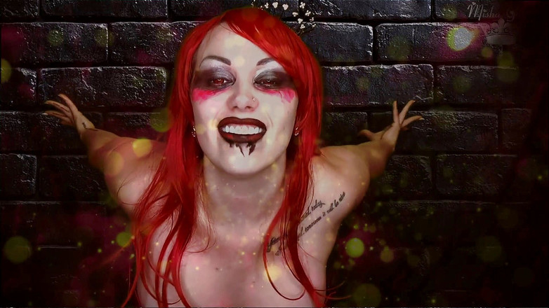 Goddess Misha Goldy: Kutukan dari demoness untuk tidak memancut tidak pernah! Dapatkan orgasme...