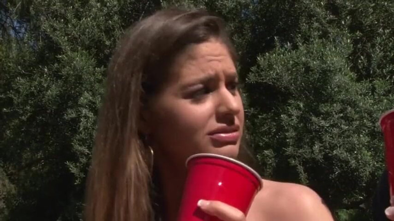 Dark Alley Orgy: Hot girls fucking hard with their friends