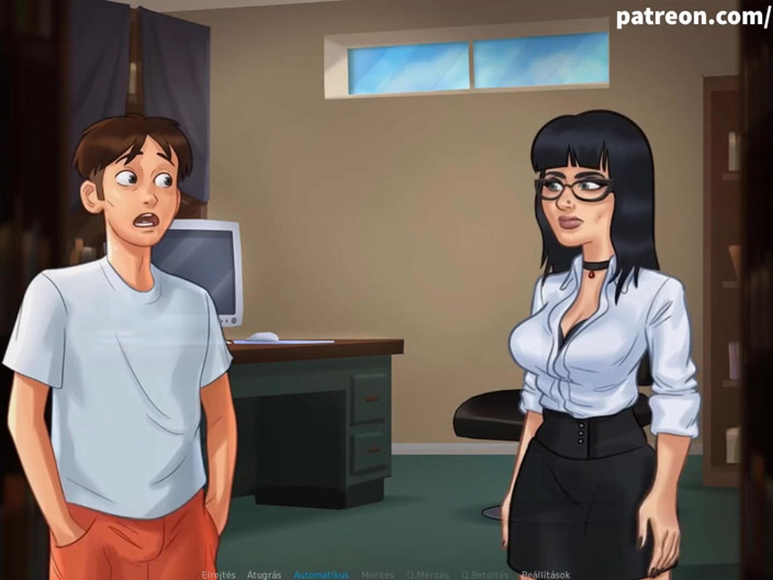 Cartoon Universal: Summertime Saga bahagian 77 (submisif Hungary)