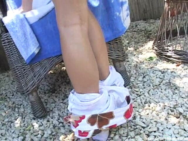 Hungarian Honeys: Monica Sweet Fun Outdoors