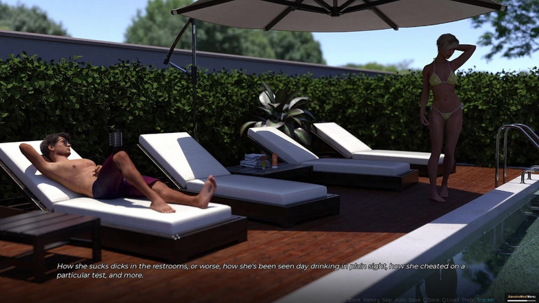 AVNTeller: Summer scent # 1 - treffen sie die vollbusige blonde stiefschwester eve in...