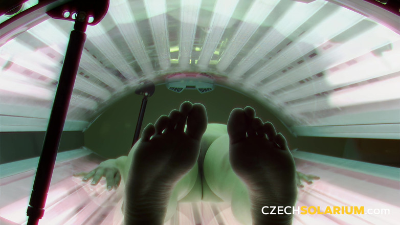 Czech Solarium: Czech Solarium 240: Young Woman’s Steamy Solarium Exploration
