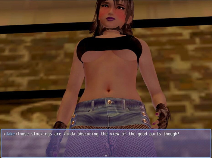XXX Games Bunk: Coming of Ages -gameplay -roleplay - Cosplay - Goth Style Dressed Teen-photoshoot 7 -part 2