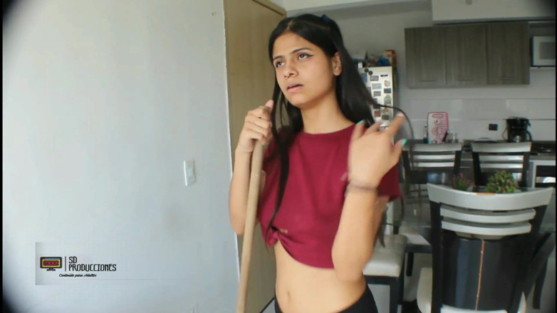 Britany: Hardcore anale seks, erg geile Indische in mijn appartement