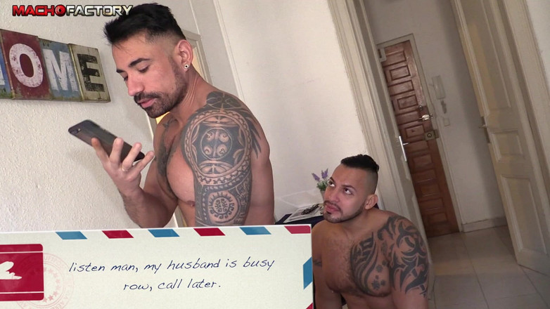 Macho factory: Boyfriends Viktor Rom and Richard Rodriguez Engage in Make up...