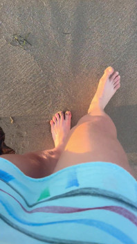 Walking on the Beach