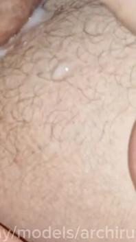 Fucked a Tiny Tight Ass with a Hard Stone Cock! Exclusive, Lots of Cum!