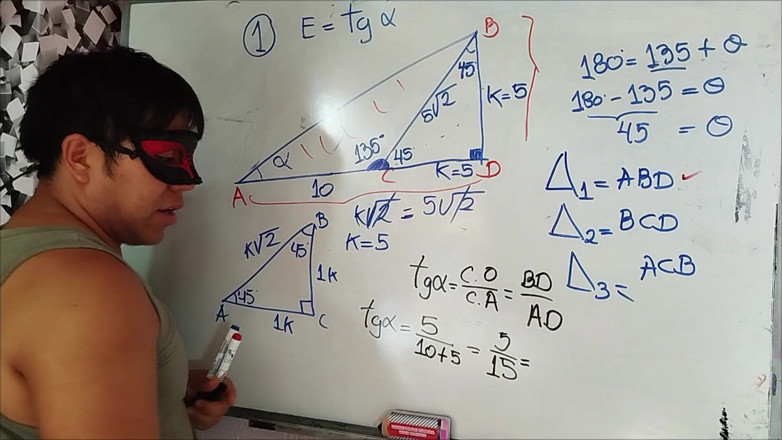 Rosaroja: Trigonometry: Remarkable Triangles - Exercise 1