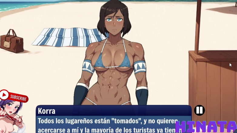 Hinata Queen: KORRA el PLUG ANAL del AVATAR. Powiększona 4K
