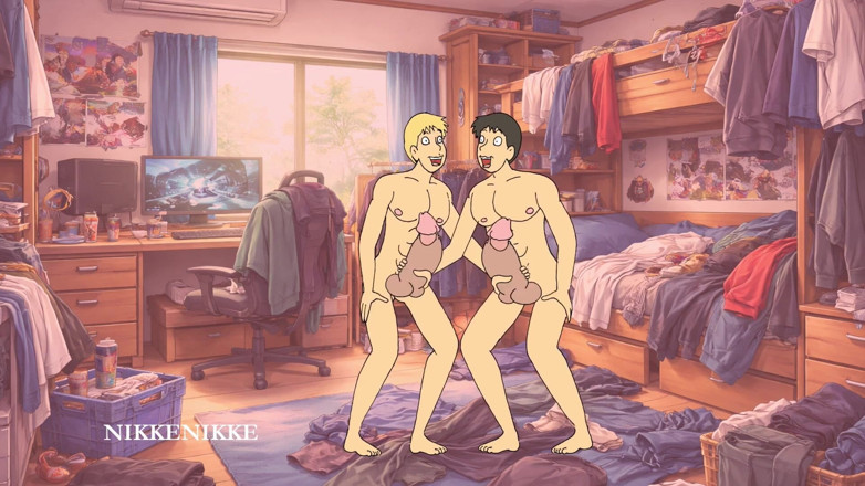 Nikkenikke animation: Yaoi od dua ruční práce až po intenzivní zametání komínů