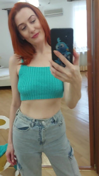 I Knitted Myself a Top and a Sweater, Bragging 4