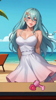Ep2: Día 2: Actividades En La Playa - Futa Zone Lewd Control