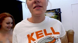 Sexy lesbian birthday surprise pussy eating