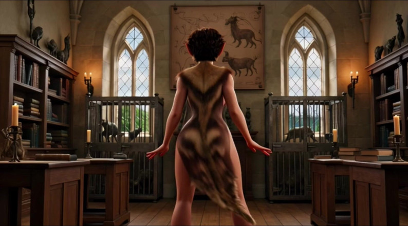 My night collection: Zmysłowy petunia dursley domowy czar w erotycznej animacji 3D