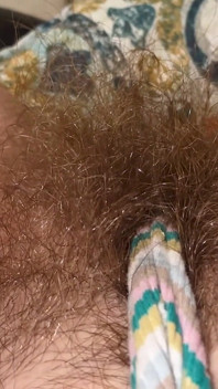 Super dicke und lange plüschige haare busch nahaufnahme