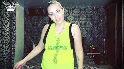 Goddess Misha Goldy: Tantangan mengalahkan angkat bebanku! Lebih dari 80 pengulangan untuk biseksual