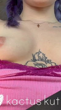 What Would You Do if You Saw Me Driving by You Bouncing My Titties Like This?
