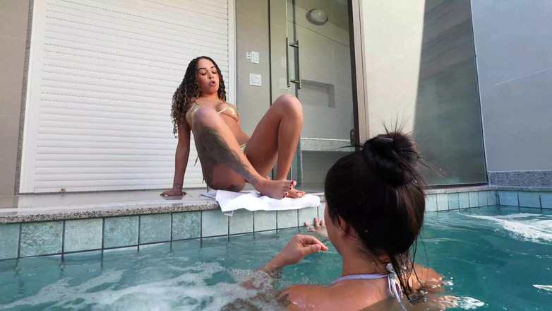 All about pee: Lesbian Pee Swallow and Asslicking Domination Top Babes