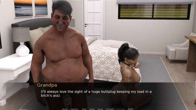 XXX Games Bunk: Grandpa's Visit - Gameplay-roleplay - Streamer Gets Fucked by Grandpa