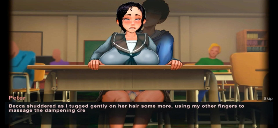 Hentai World: Taffy tales bitch moan in a class