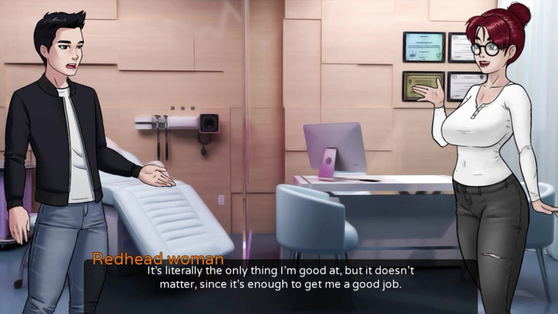 NaughtyPlayz: Seeing the Sexy Doctor, the Boy's Mood Became and Both...