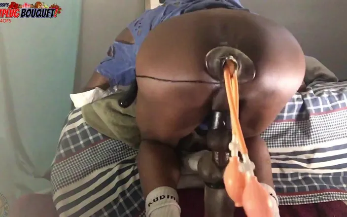 Ass Monkey: Angle 4 of 5 and a Vibrator Gaping His Hole Open and...