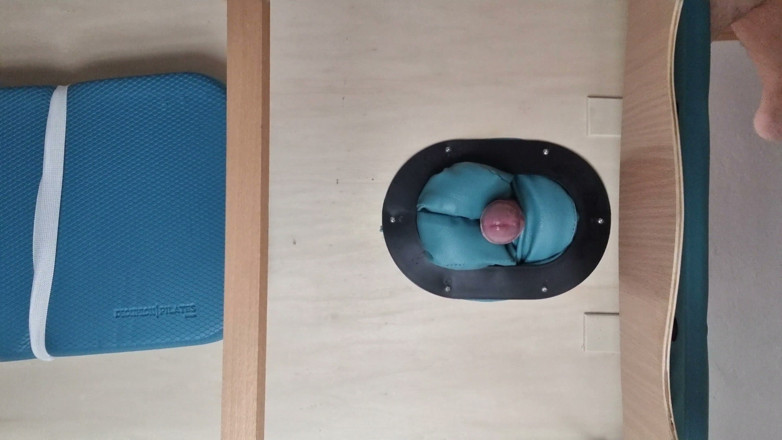 Naxy: Fucking the Massage Table Below View