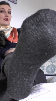 Smell My Stinky Socks and Cum on Them! Lady Victoria Valente
