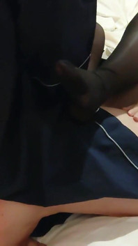 I Want to Stick My Cock Raw Into the Sticky Pussy of an Office Lady While Wearing Pantyhose