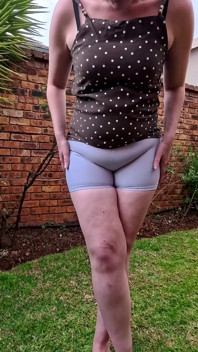 Blond MILF Pissing in Clothes Desperation Compilation