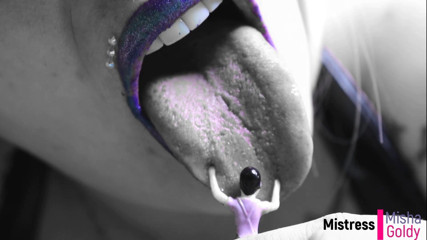 Goddess Misha Goldy: You will live inside of my giantess ass! Consuming you...