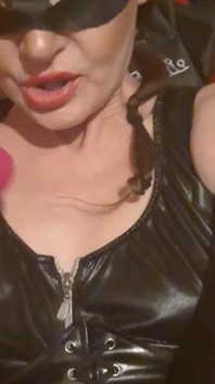 Play in Latex Dominatrix Fucking Your Own Pussy Xoxo