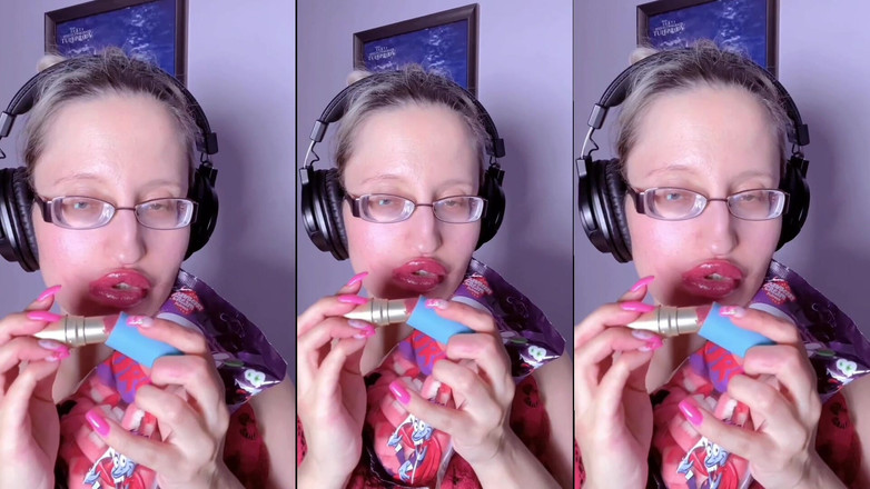 FinDom Goaldigger: Asmr Teeth Candy Eating - Asmr, Óculos de Olho, Gianess, Batom, Lábios...