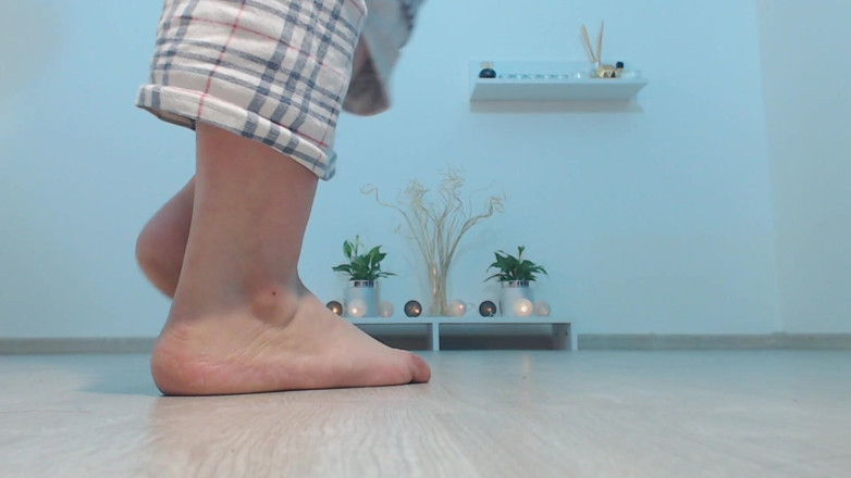 LegsOnHeels: Pj bình thường của tôi và trêu chọc bằng chân...