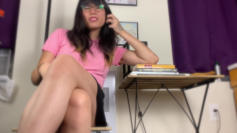 Melissa Masters: Trans teacher red light green light JOI