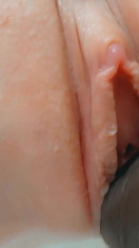 I Stretch My Tight Pussy with a Black Cock