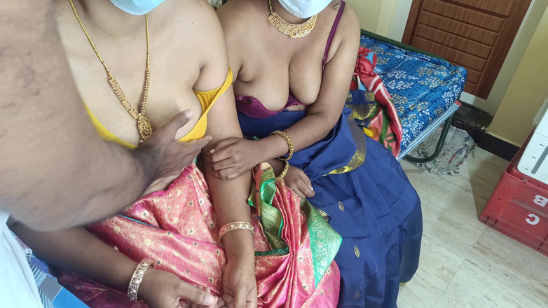 Palani69: Adik yang udah nikah lagi asik seks threesome hot